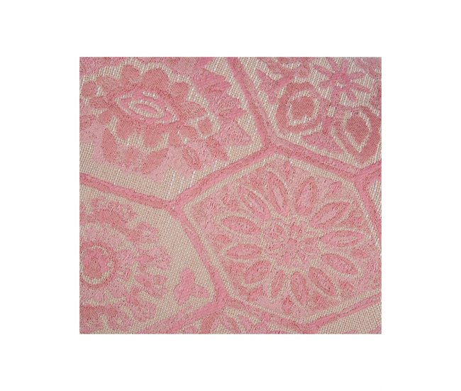Conforama Cojin Presume De Casa Valerie 45*45*8 Blanco/rosa Poliester