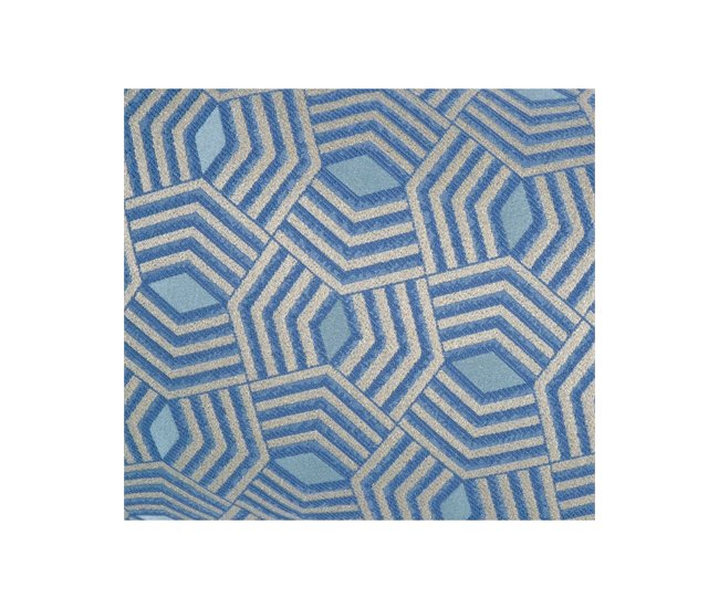 Conforama Cojin Presume De Casa Valerie 50*30*8 Azul/dorado Poliester