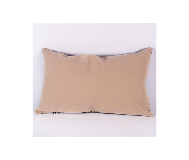 Conforama Cojin Presume De Casa Valerie 53*33*8 Blanco Roto/azul Poliester