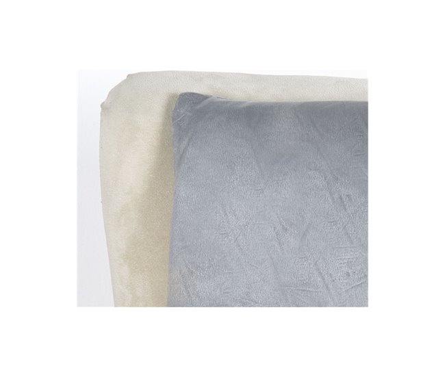 Conforama Cojin Presume De Casa Yvette 53*33*8 Gris Poliester