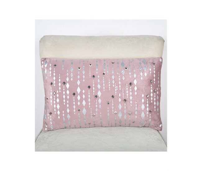 Conforama Cojin Presume De Casa Yvette 53*33*8 Rosa Poliester
