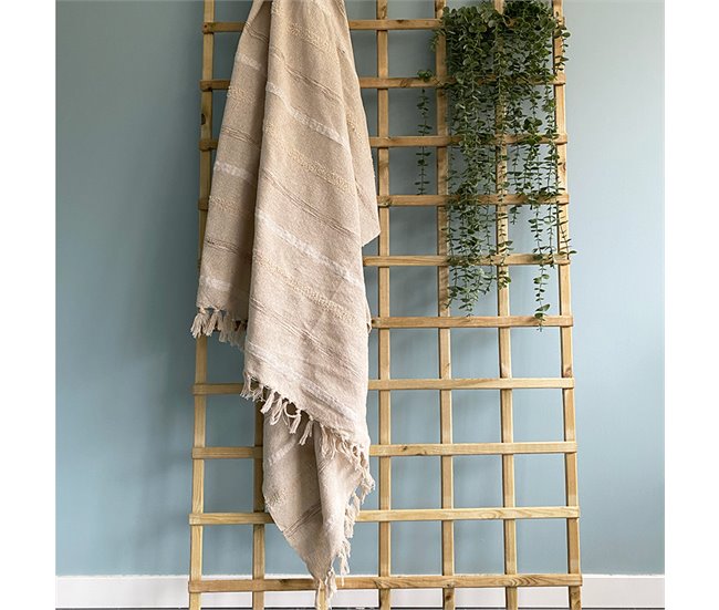 Conforama Colcha Foulard Artisan M/Mojave Natural 220x240cm
