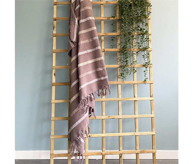 Conforama Colcha Foulard Artisan M/Mojave Piedra 130x170cm
