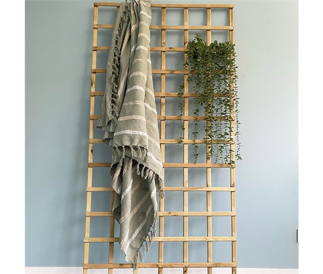Conforama Colcha Foulard Artisan M/Mojave Verde 130x170cm