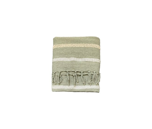 Conforama Colcha foulard artisan M/Mojave Verde 130x170cm