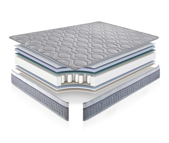 Conforama Colchón BOOMER CONFORT 135x190cm De Muelles Ensacados SOMNALIS