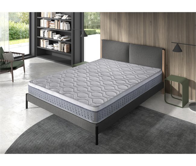 Conforama Colchón BOOMER CONFORT 135x190cm de muelles ensacados SOMNALIS