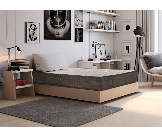 Conforama Colchón de espuma 90x190cm 4 SEASONS 5.0 SOMNALIS