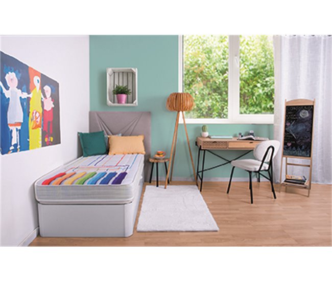 Conforama Colchón Enrollado SCHOOL 8K 90x190cm SOMNALIS ESENCIAL