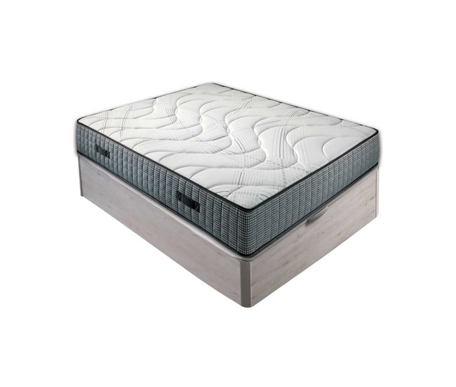 Conforama Colchón muelles ensacados y viscoelástica XTRA POCKET 90x190cm