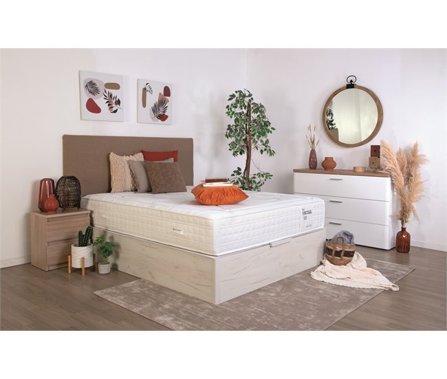 Conforama Colchón TOP VISCOGEL ICE Y9 Muelle Ensacado HILDING 90x190cm
