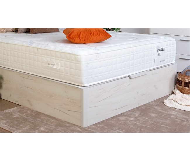 Conforama Colchón TOP VISCOGEL ICE Y9 Muelle Ensacado HILDING 90x190cm