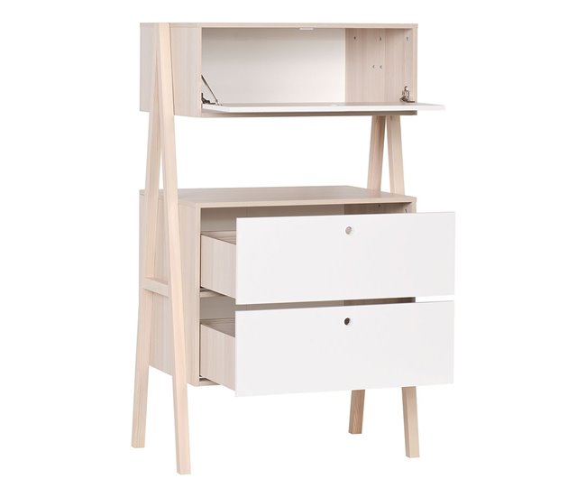 Conforama Cómoda 2 Cajones Y 1 Puerta Abatible - SPOT