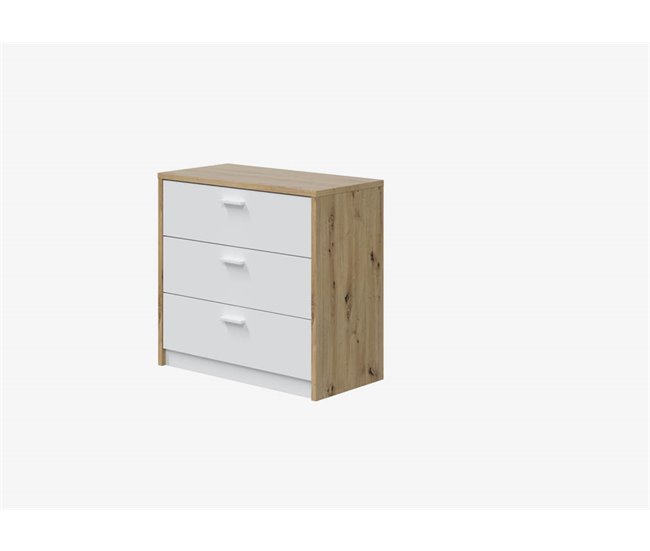 Conforama Cómoda Convertible En Escritorio 3 Cajones MIX