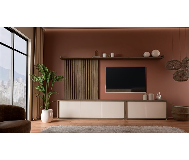 Conforama Compacto Tv Versión Alargado 300cm SKELPE