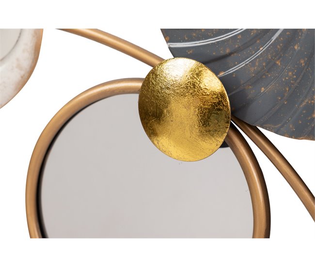 Conforama Adorno Pared Metal 109x6x64 Cm