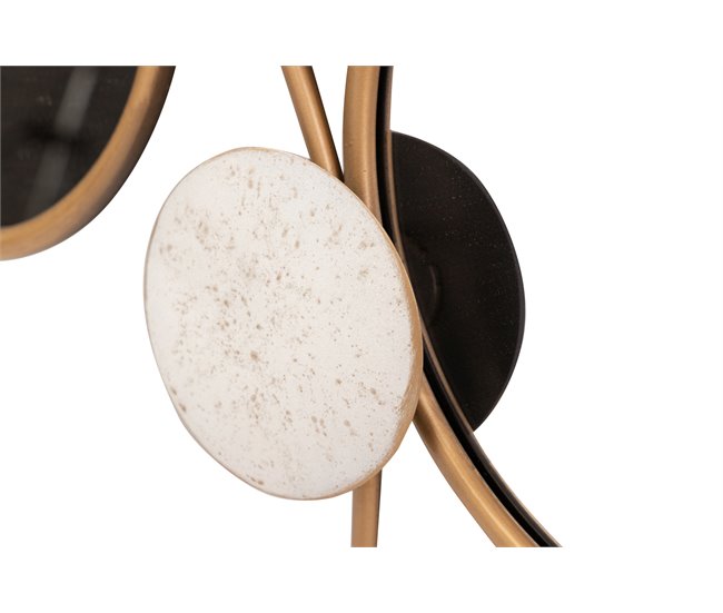 Conforama Adorno Pared Metal 109x6x64 Cm