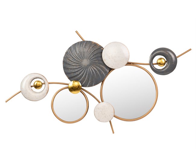 Conforama Adorno Pared Metal 109x6x64 Cm