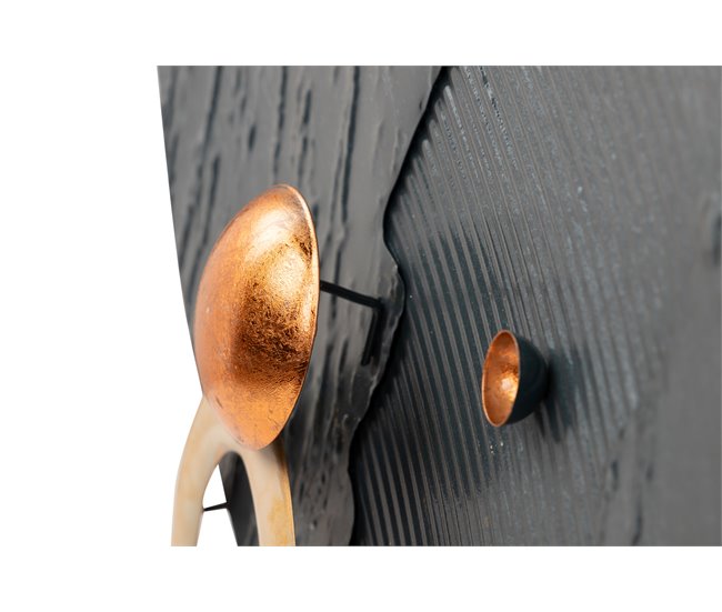 Conforama Adorno Pared Metal 60x8x82 Cm