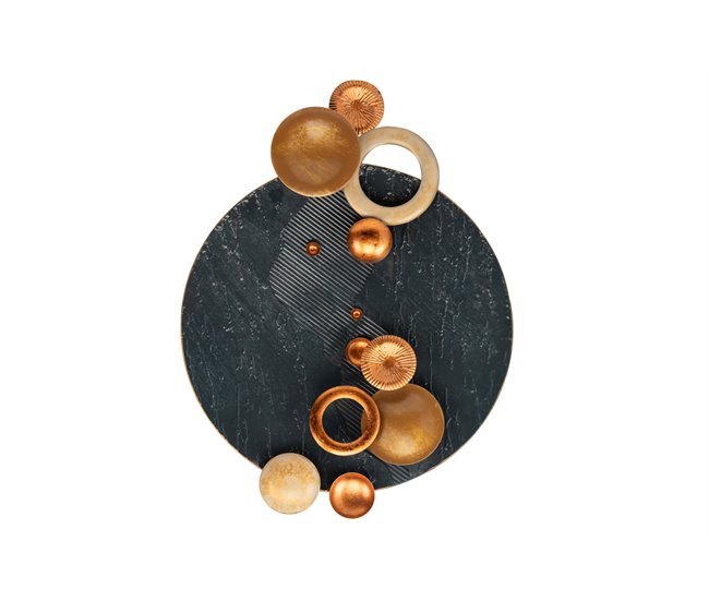 Conforama Adorno Pared Metal 60x8x82 Cm