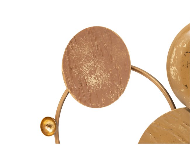 Conforama Adorno Pared Metal 75x5x45 Cm