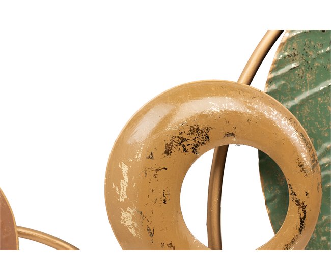 Conforama Adorno Pared Metal 75x5x45 Cm