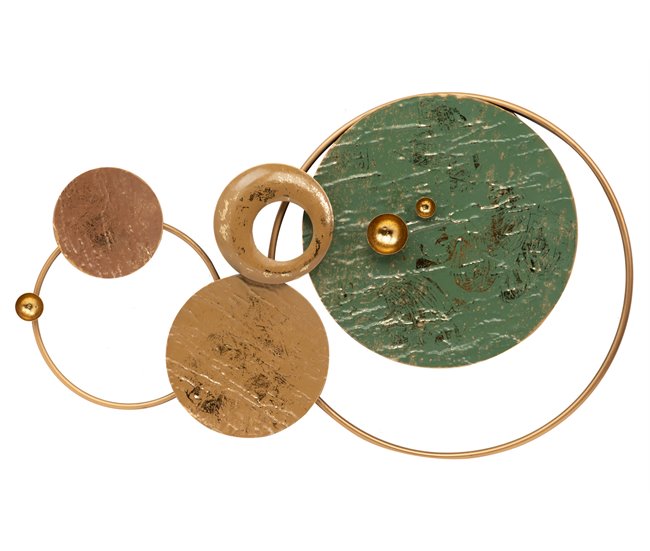 Conforama Adorno Pared Metal 75x5x45 Cm