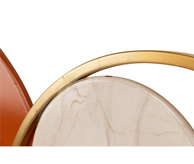 Conforama Adorno Pared Metal 90x3x55 Cm