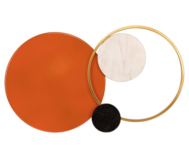 Conforama Adorno Pared Metal 90x3x55 Cm