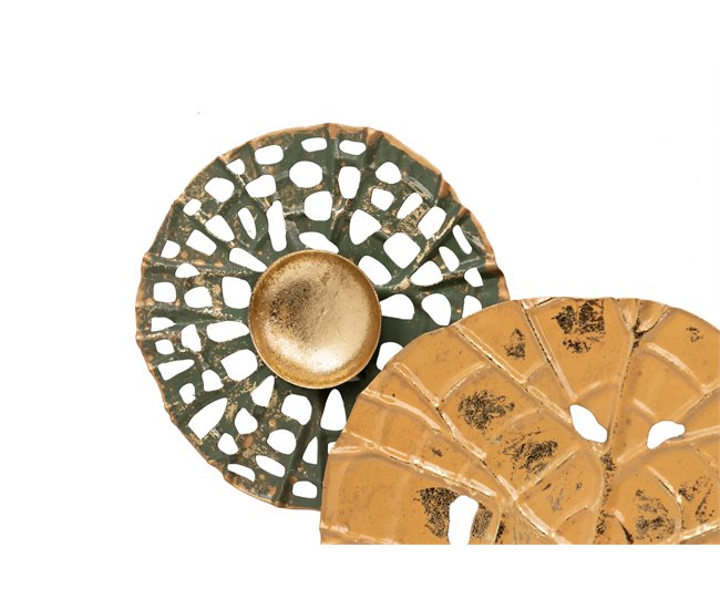 Conforama Adorno Pared Metal 90x6x50 Cm