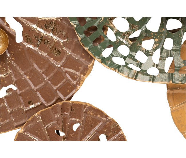 Conforama Adorno Pared Metal 90x6x50 Cm