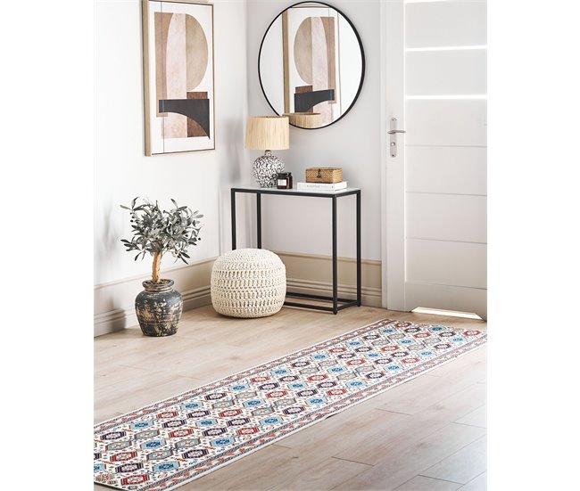 Conforama Alfombra 80 X 300 Cm Multicolor HACILAR