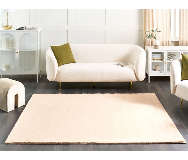 Conforama Alfombra Beige 160 X 230 Cm MIRPUR