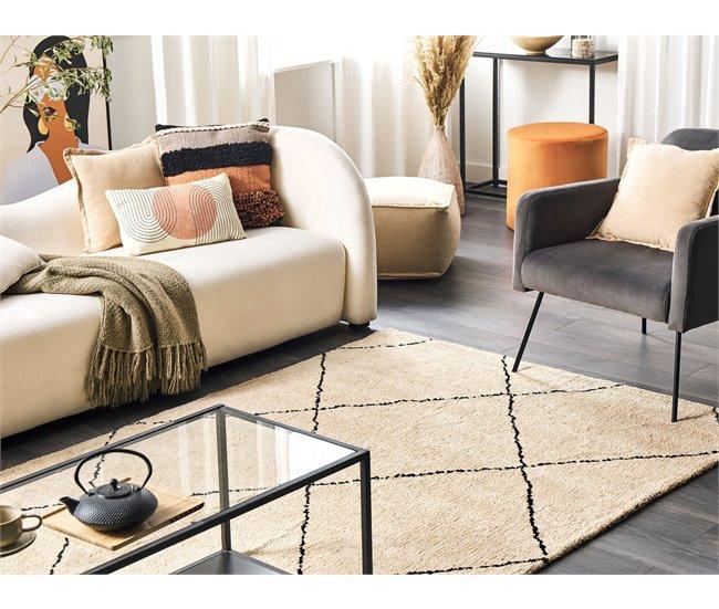 Conforama Alfombra Beige/negro 200 X 300 Cm MUTKI