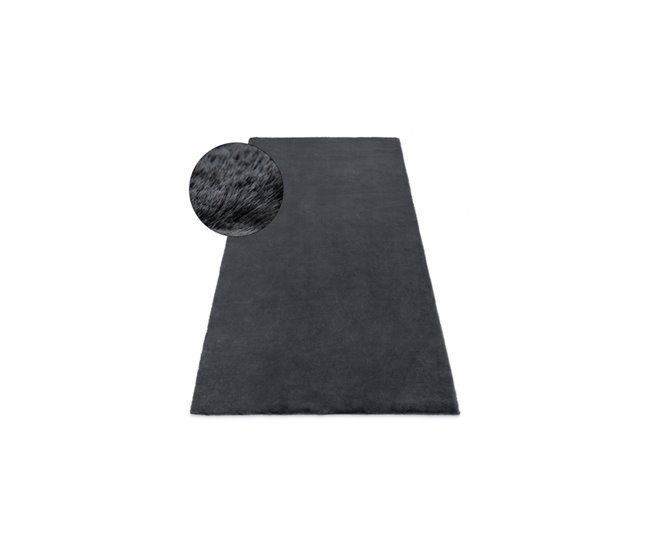 Conforama Alfombra BUNNY 60x110cm antracita