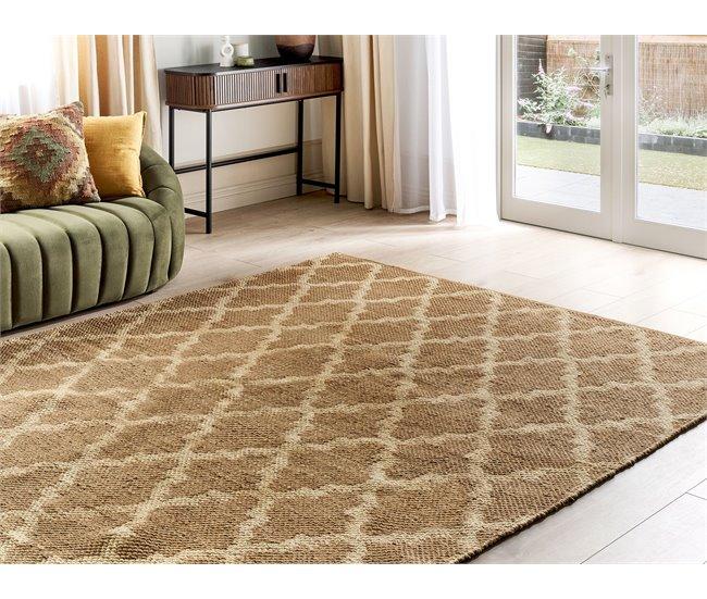 Conforama Alfombra De Yute Beige 200 X 300 MERMER