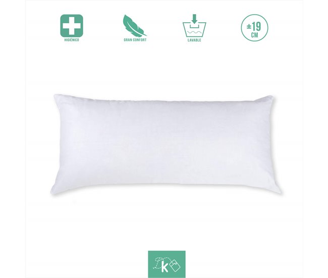 Conforama Almohada 135 Cm Fibra Hueca Siliconada