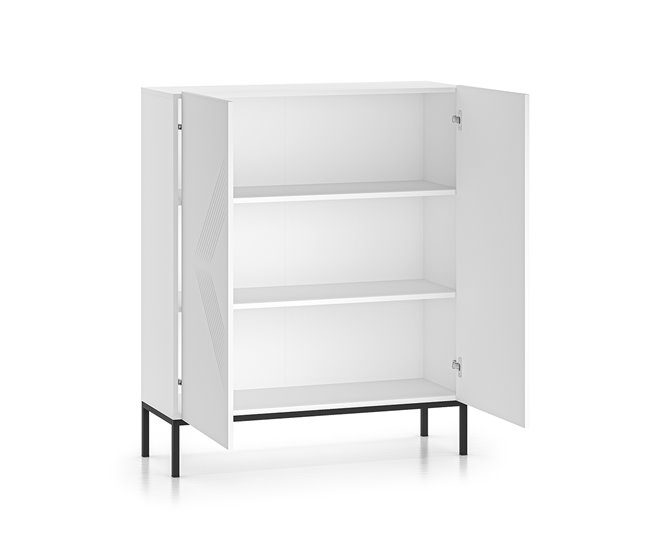 Conforama Aparador 2 Puertas Aura Blanco