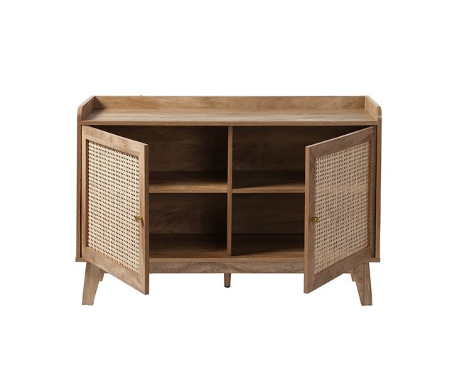 Conforama Aparador 2 Puertas Ratán L110 Cm - PALMO