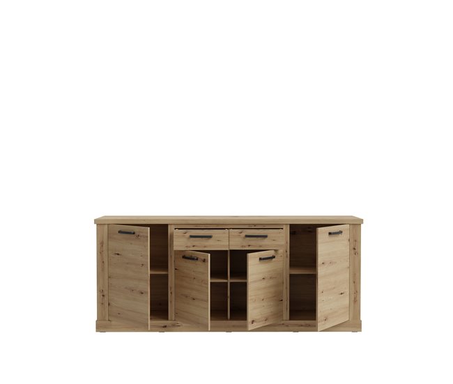 Conforama Aparador AREZZO En Color Roble