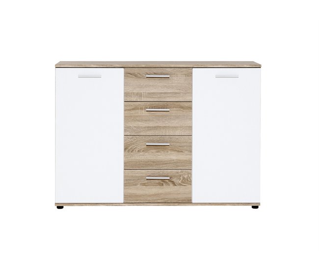 Conforama Aparador con 2 puertas y 4 cajones IBIZA