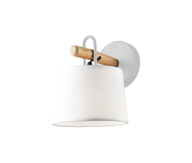 Conforama Aplique de pared de la AROLAS blanco