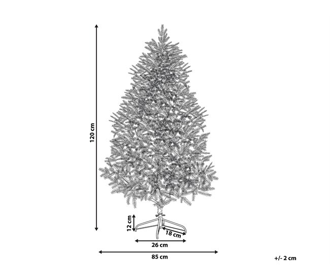 Conforama Árbol De Navidad 120 Cm HUXLEY