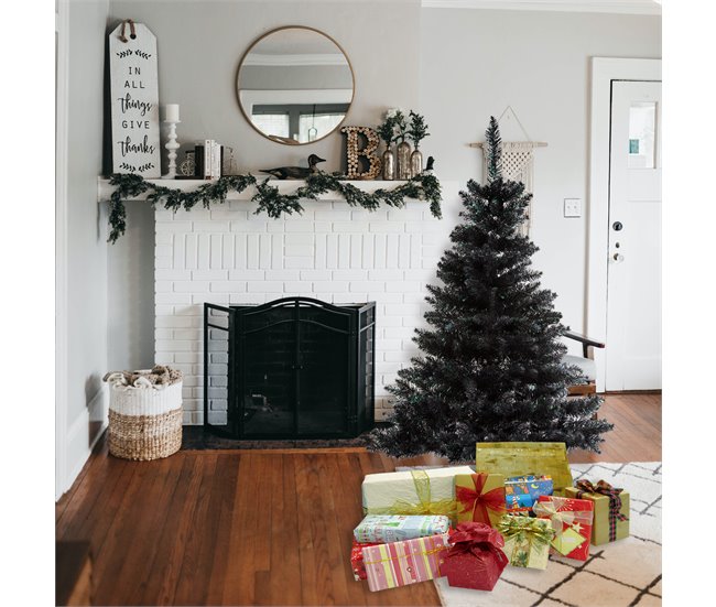 Conforama Árbol Floreciente Negro De 150 Cm