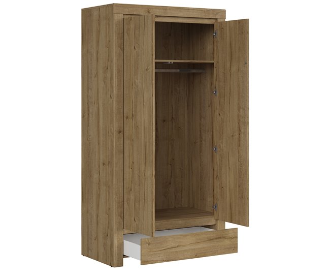 Conforama Armario 2 Puertas 1 Cajón Hella Madera