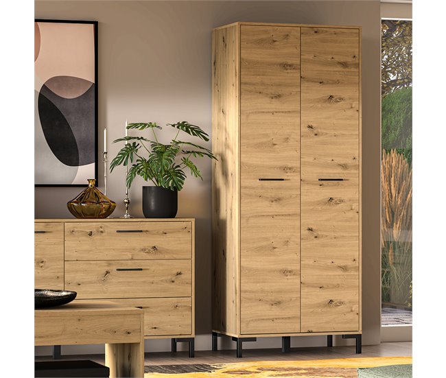 Conforama Armario 2 Puertas Liora Madera