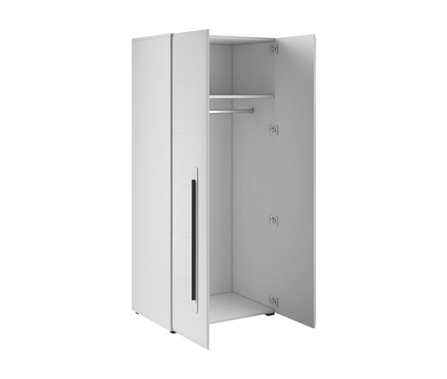 Conforama Armario 2 Puertas Louis Blanco