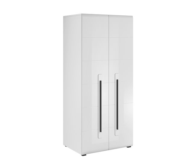 Conforama Armario 2 puertas Louis Blanco