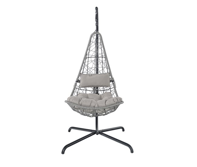 Conforama Balancín colgante MILAN color gris