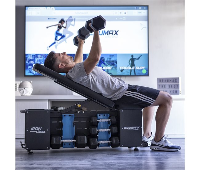 Conforama Banco De Musculación Iron Bench Behumax